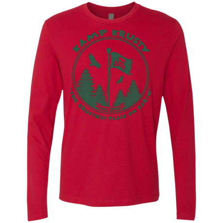 T-Shirts Red / Small Kamp Krusty Men's Premium Long Sleeve