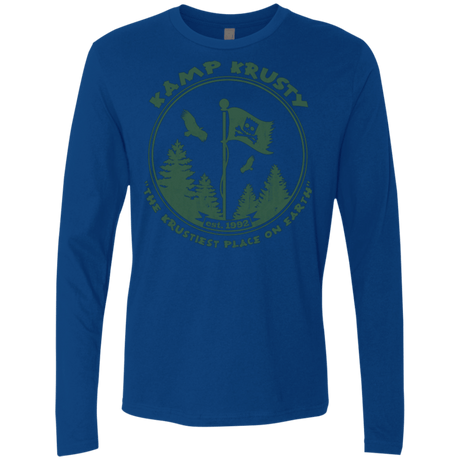 T-Shirts Royal / Small Kamp Krusty Men's Premium Long Sleeve