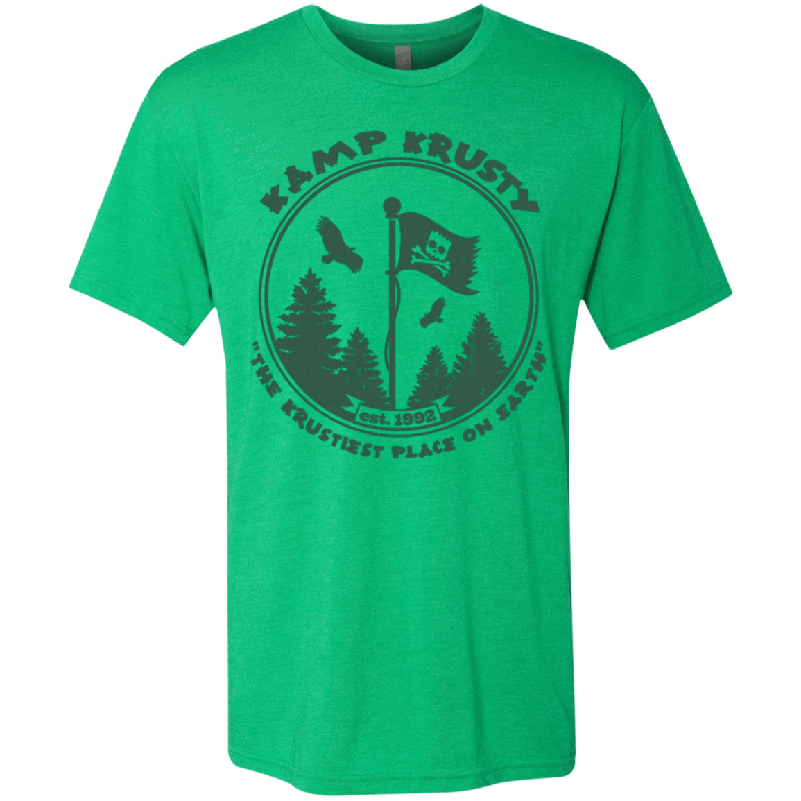 T-Shirts Envy / Small Kamp Krusty Men's Triblend T-Shirt