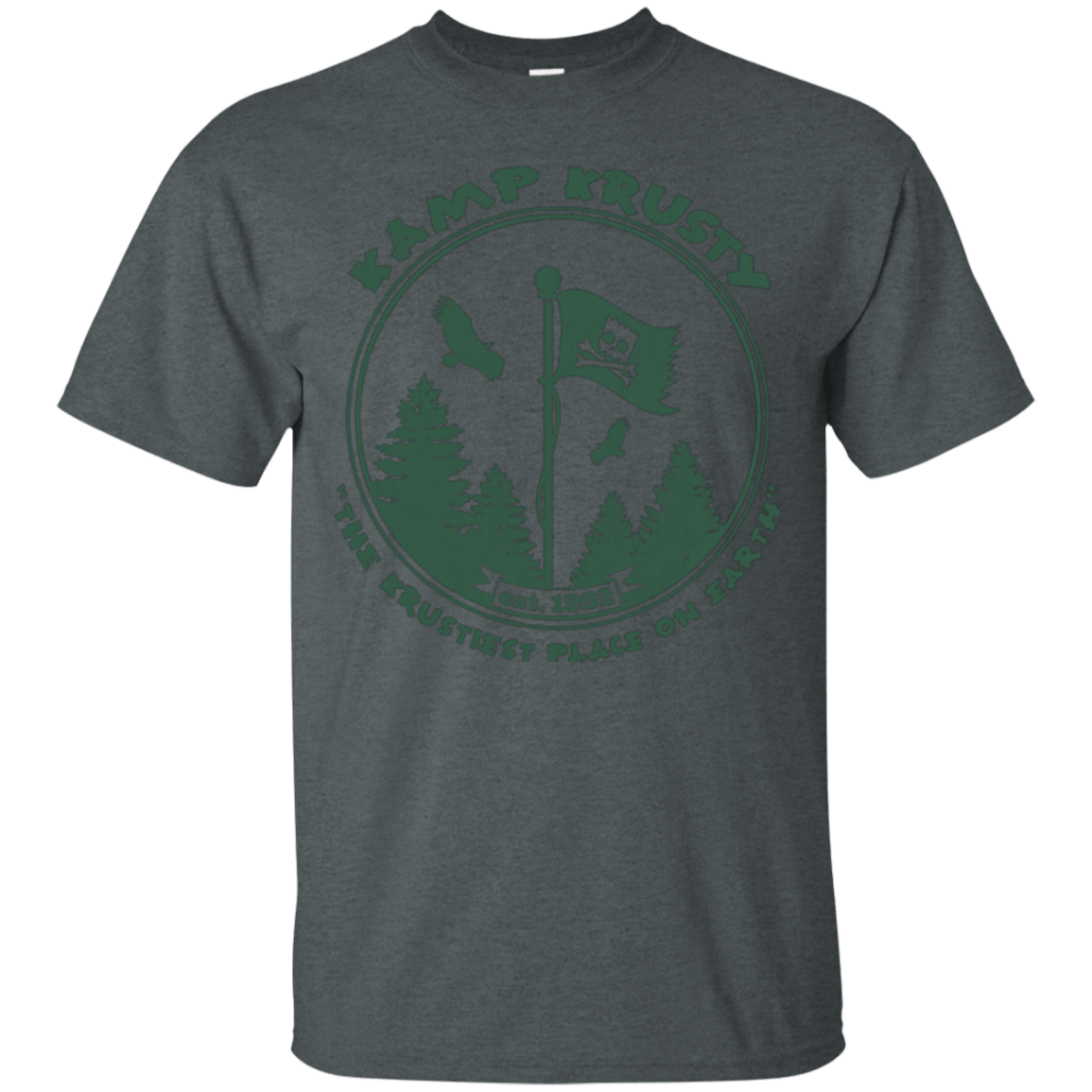 T-Shirts Dark Heather / Small Kamp Krusty T-Shirt
