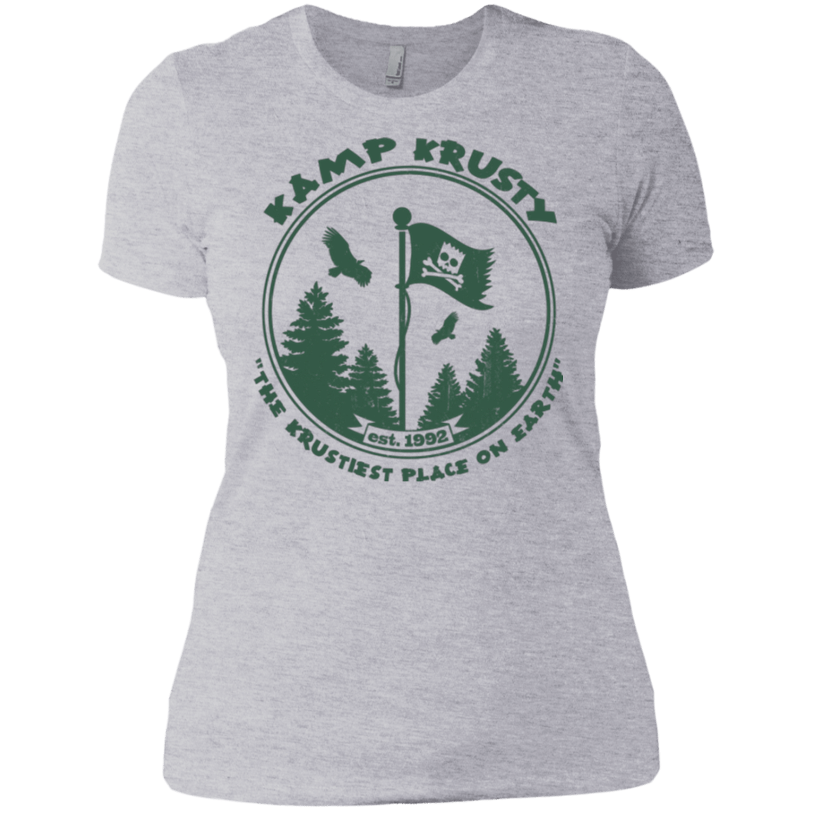 T-Shirts Heather Grey / X-Small Kamp Krusty Women's Premium T-Shirt