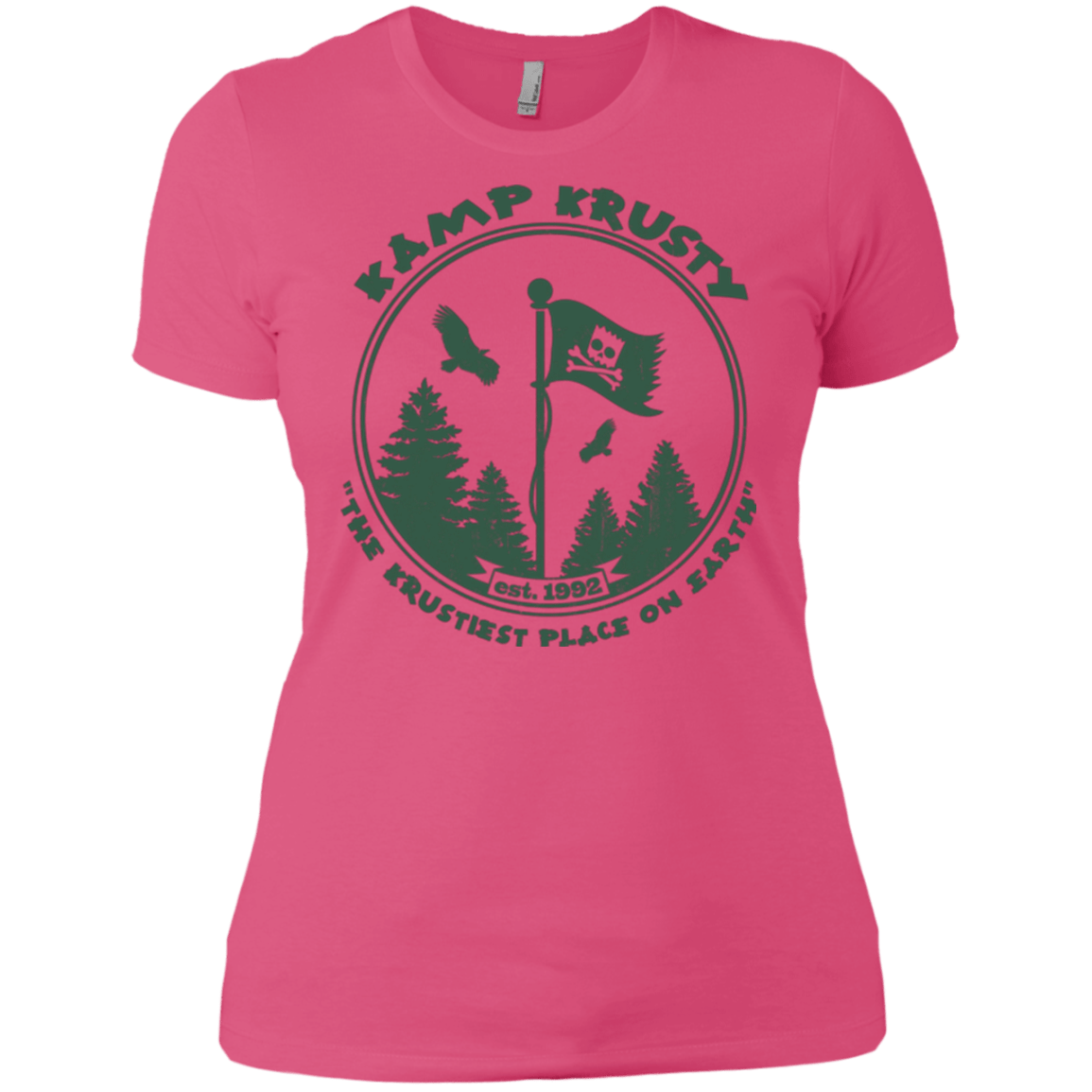 T-Shirts Hot Pink / X-Small Kamp Krusty Women's Premium T-Shirt