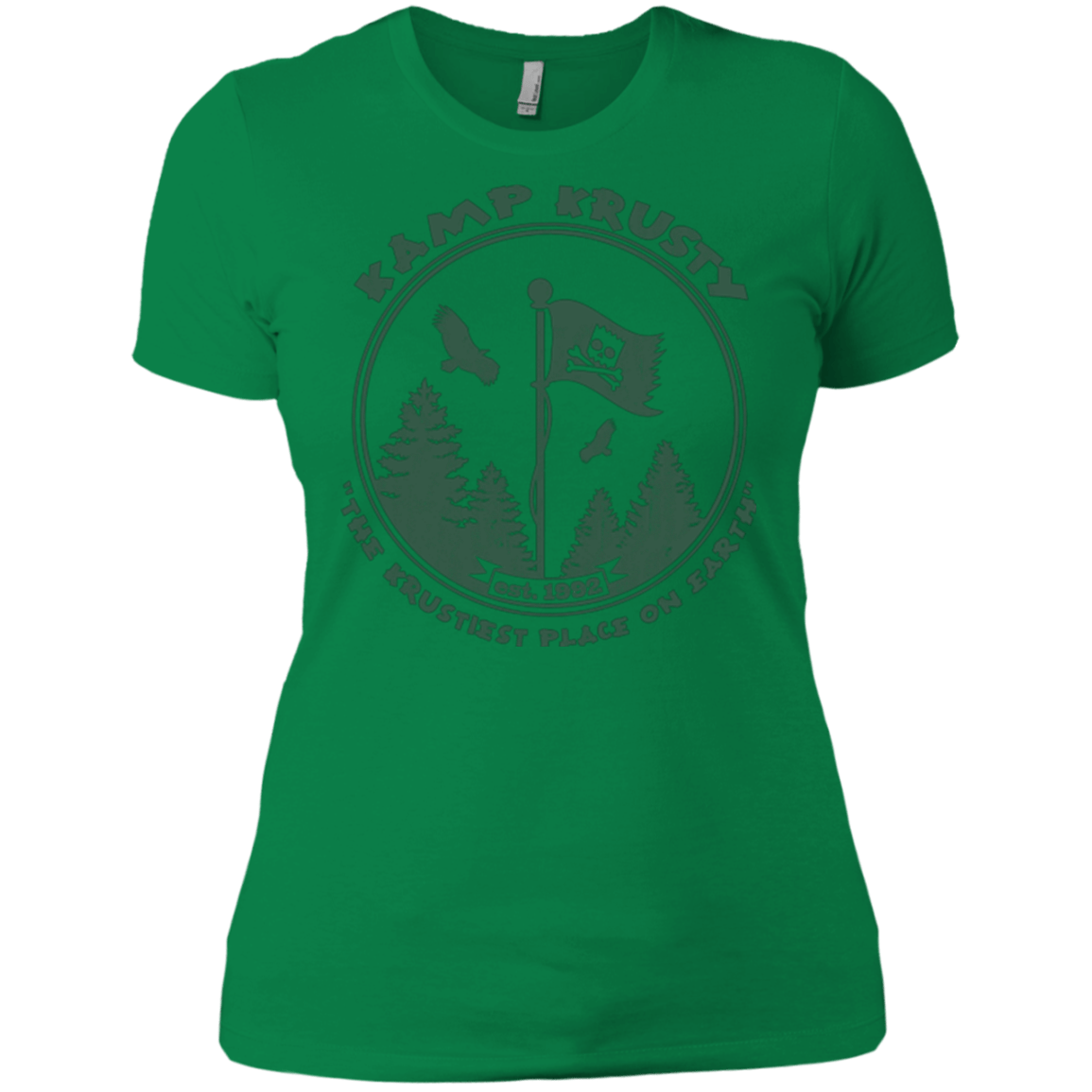 T-Shirts Kelly Green / X-Small Kamp Krusty Women's Premium T-Shirt