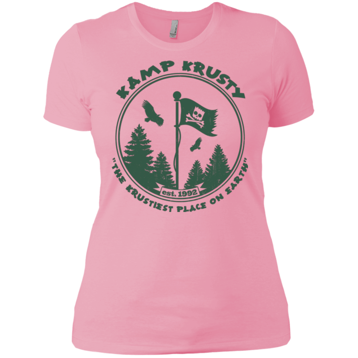 T-Shirts Light Pink / X-Small Kamp Krusty Women's Premium T-Shirt