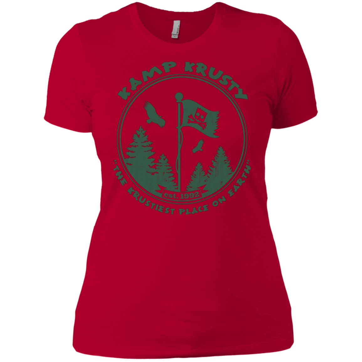 T-Shirts Red / X-Small Kamp Krusty Women's Premium T-Shirt
