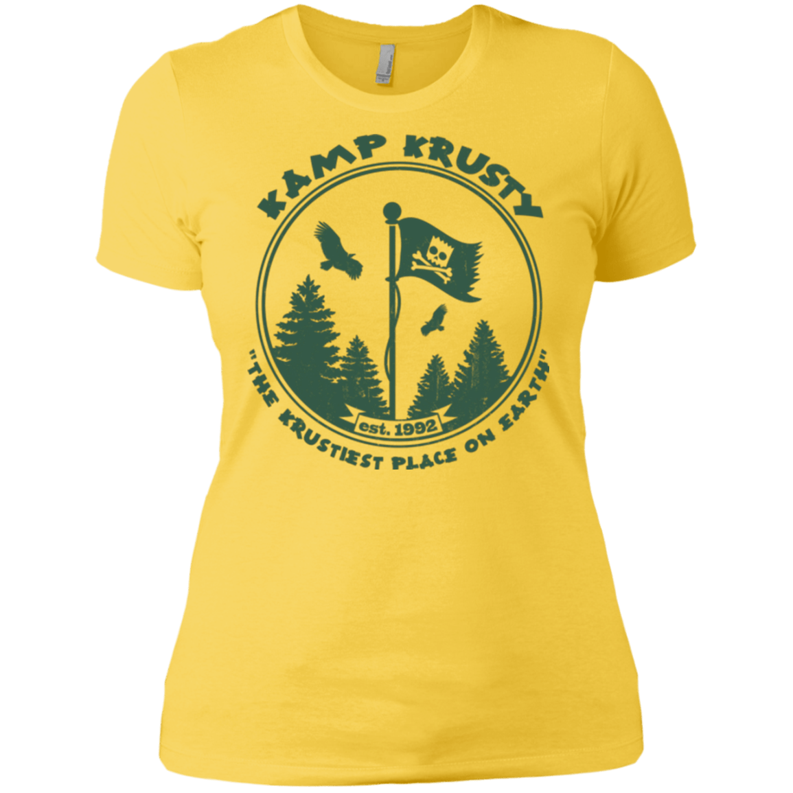 T-Shirts Vibrant Yellow / X-Small Kamp Krusty Women's Premium T-Shirt
