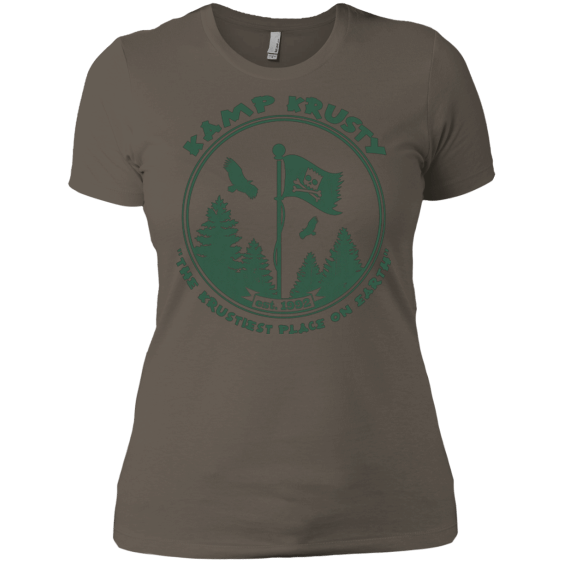 T-Shirts Warm Grey / X-Small Kamp Krusty Women's Premium T-Shirt