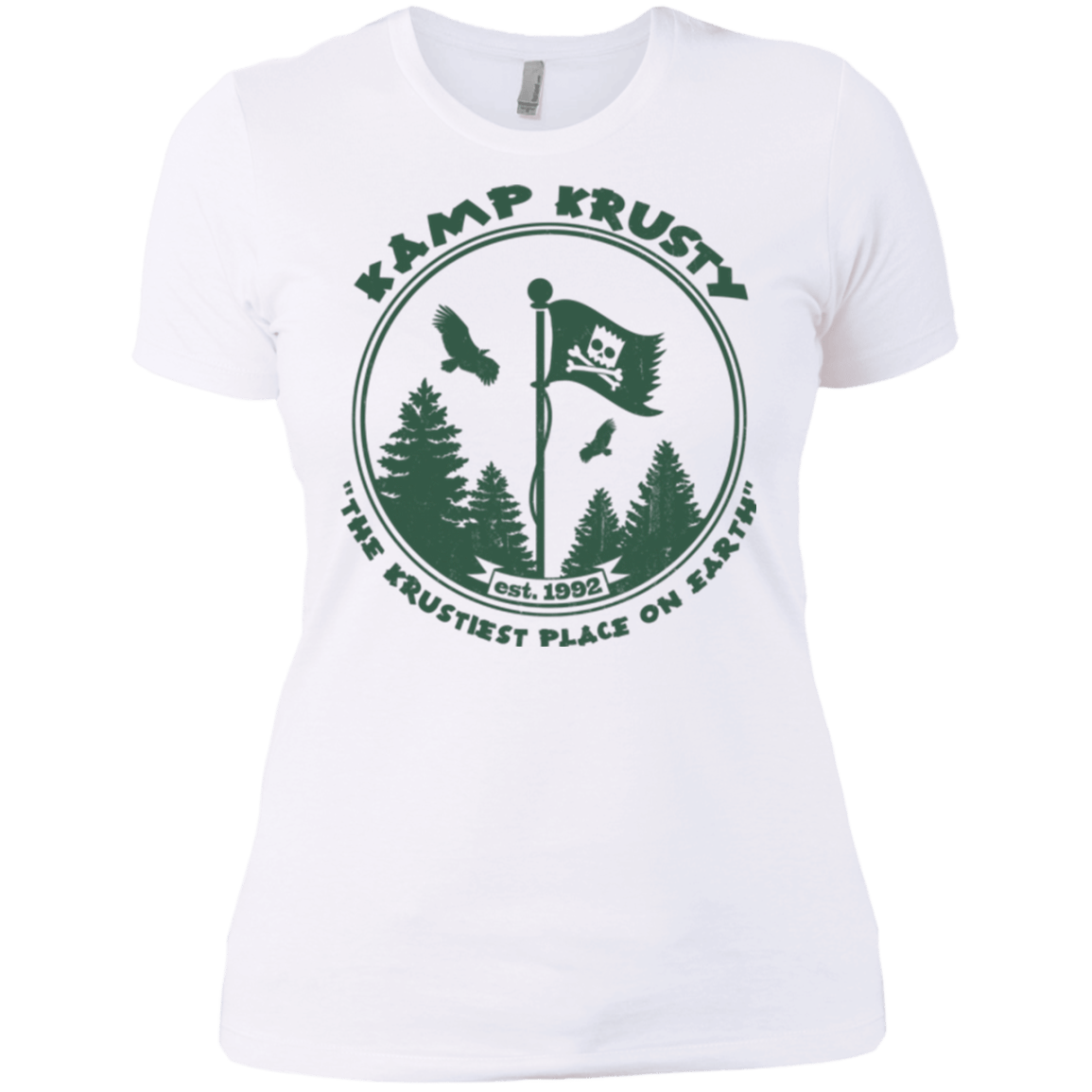 T-Shirts White / X-Small Kamp Krusty Women's Premium T-Shirt