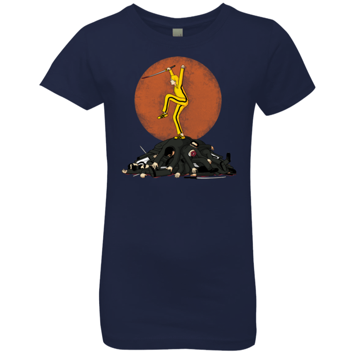 T-Shirts Midnight Navy / YXS Karate Bill Girls Premium T-Shirt