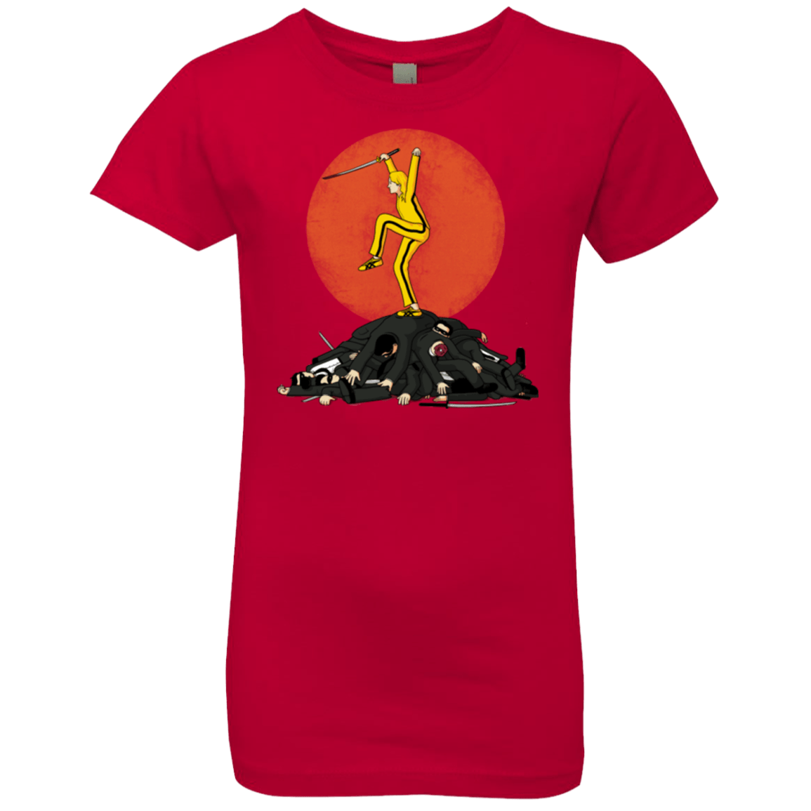 T-Shirts Red / YXS Karate Bill Girls Premium T-Shirt