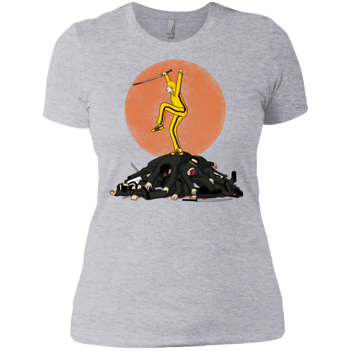 T-Shirts Heather Grey / X-Small Karate Bill Women's Premium T-Shirt