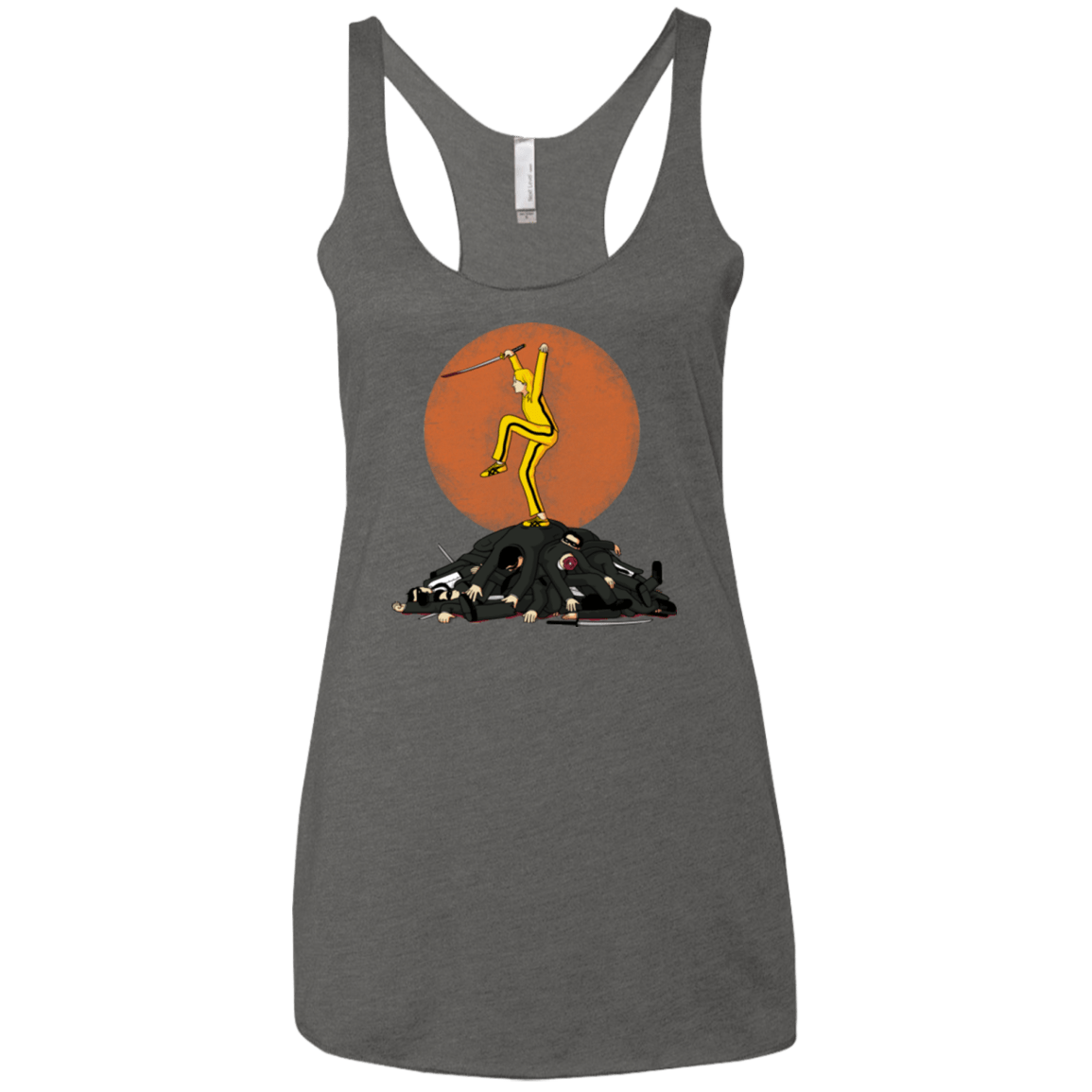 T-Shirts Premium Heather / X-Small Karate Bill Women's Triblend Racerback Tank
