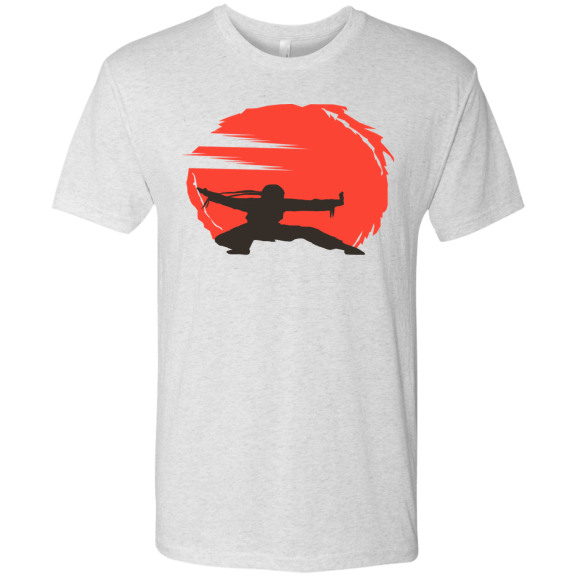 T-Shirts Heather White / S Karate Men's Triblend T-Shirt