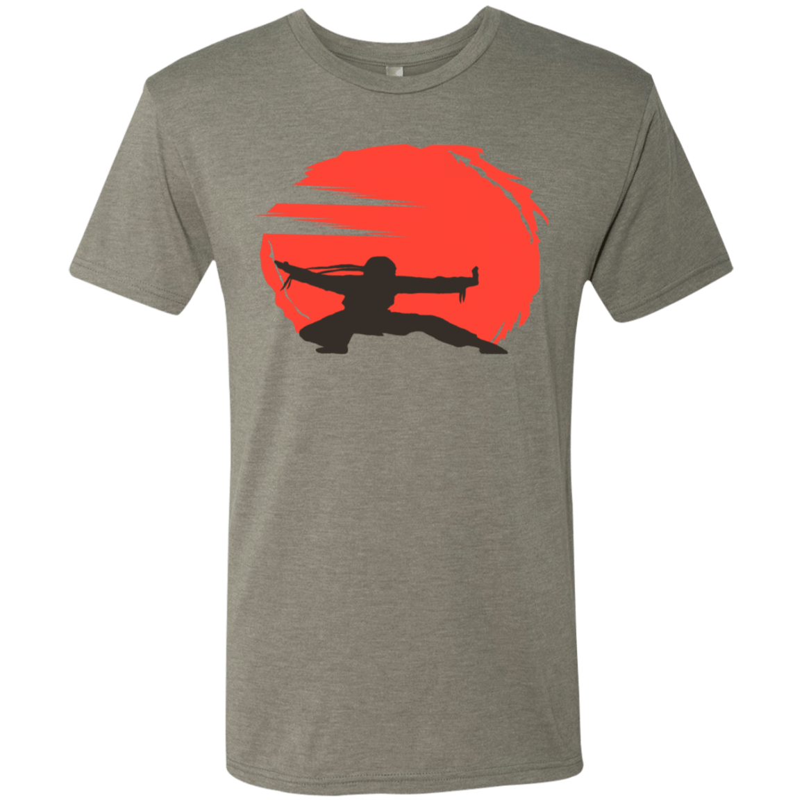 T-Shirts Venetian Grey / S Karate Men's Triblend T-Shirt