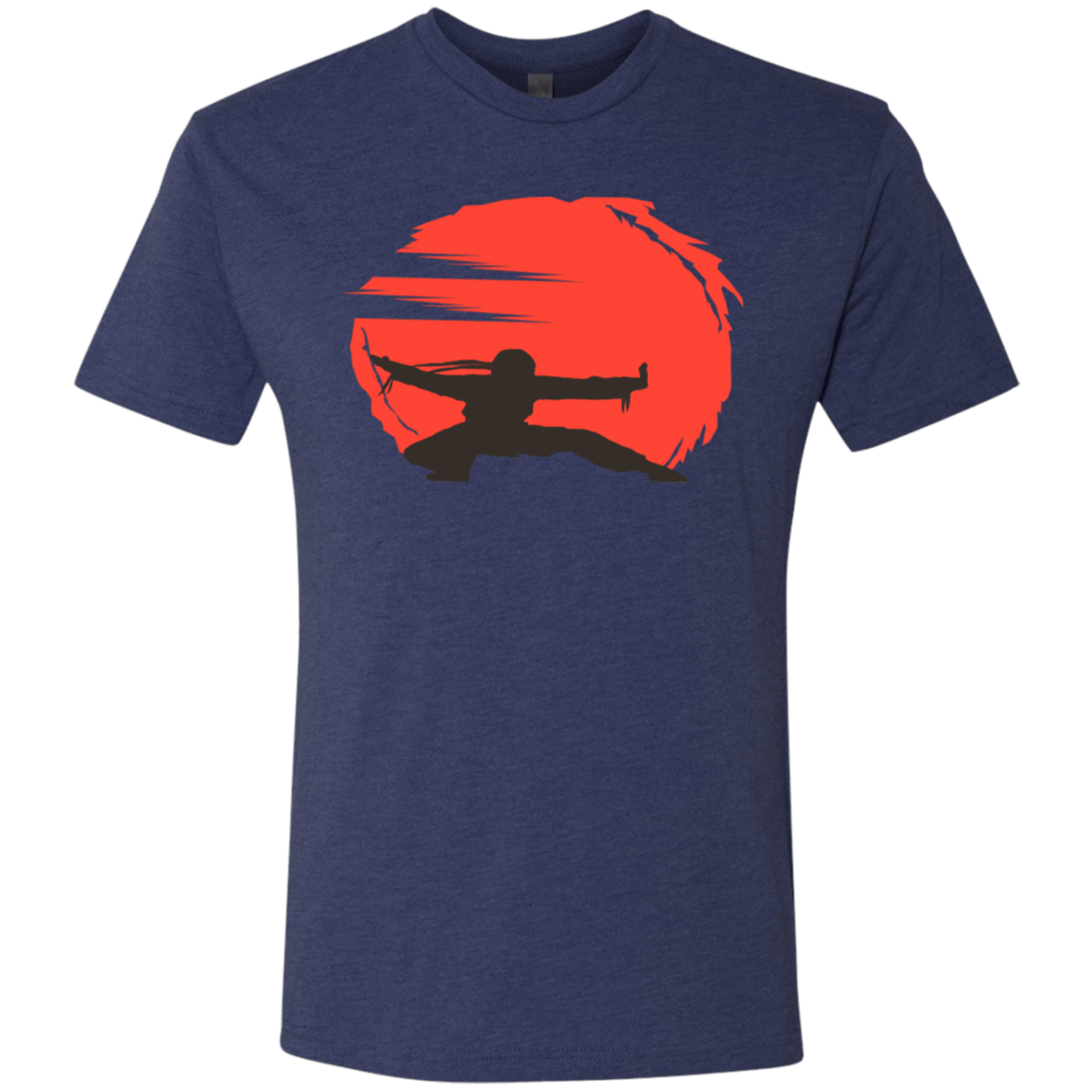 T-Shirts Vintage Navy / S Karate Men's Triblend T-Shirt