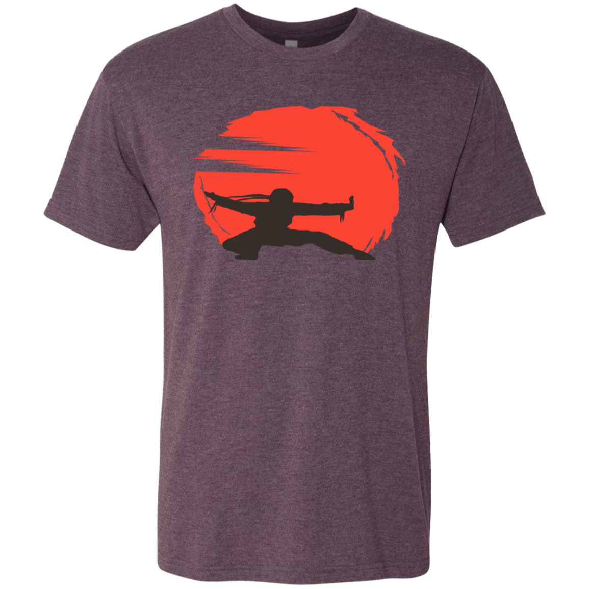 T-Shirts Vintage Purple / S Karate Men's Triblend T-Shirt