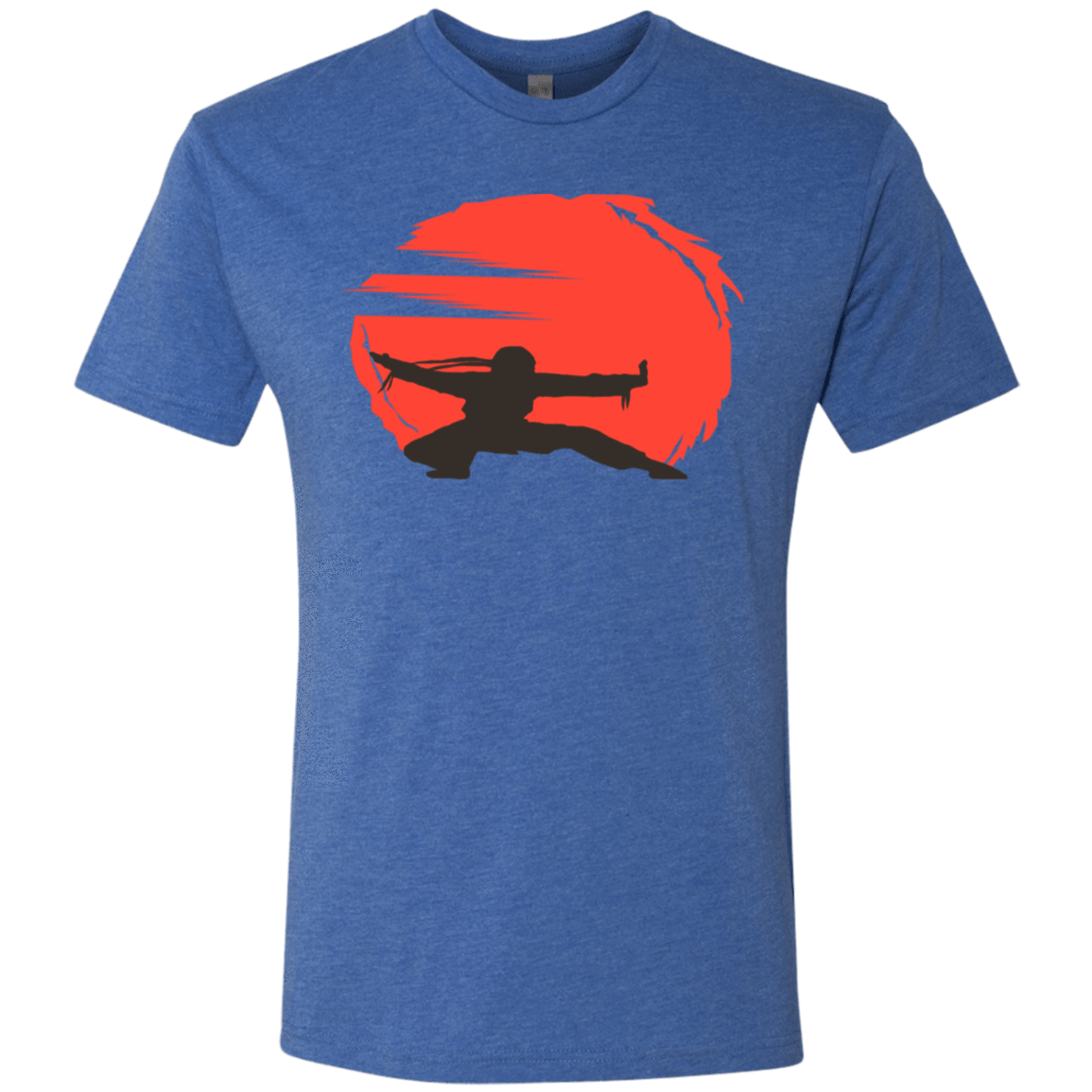 T-Shirts Vintage Royal / S Karate Men's Triblend T-Shirt