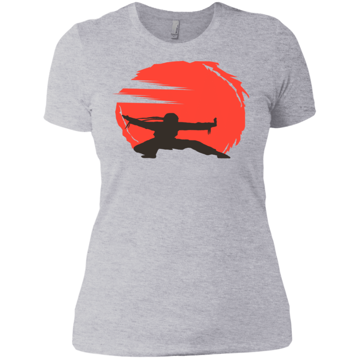 T-Shirts Heather Grey / X-Small Karate Women's Premium T-Shirt