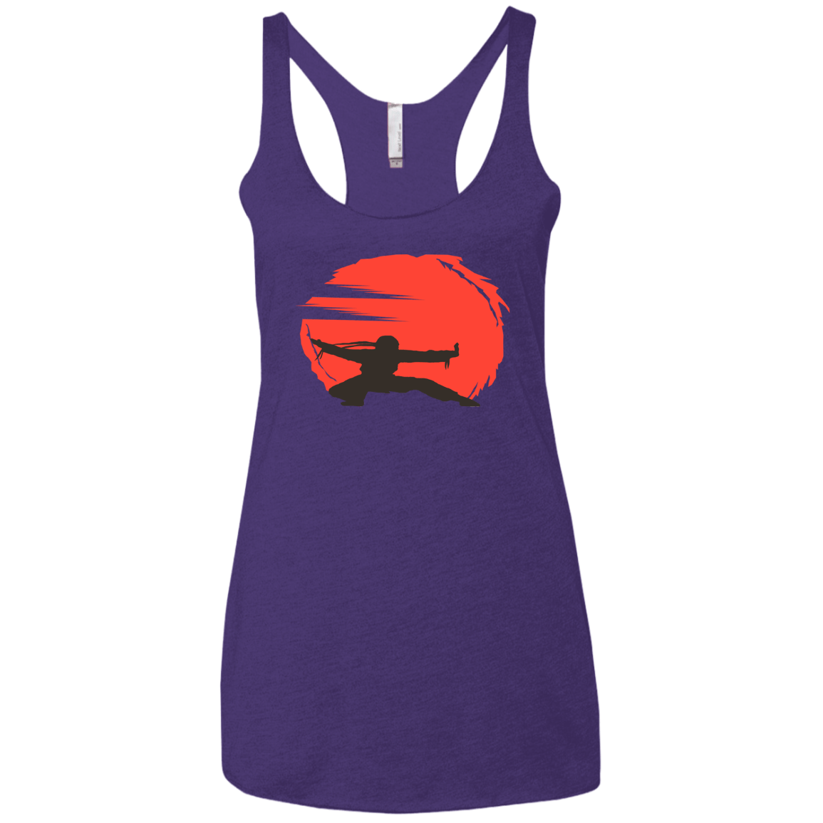 Karate Women's Triblend Racerback Tank