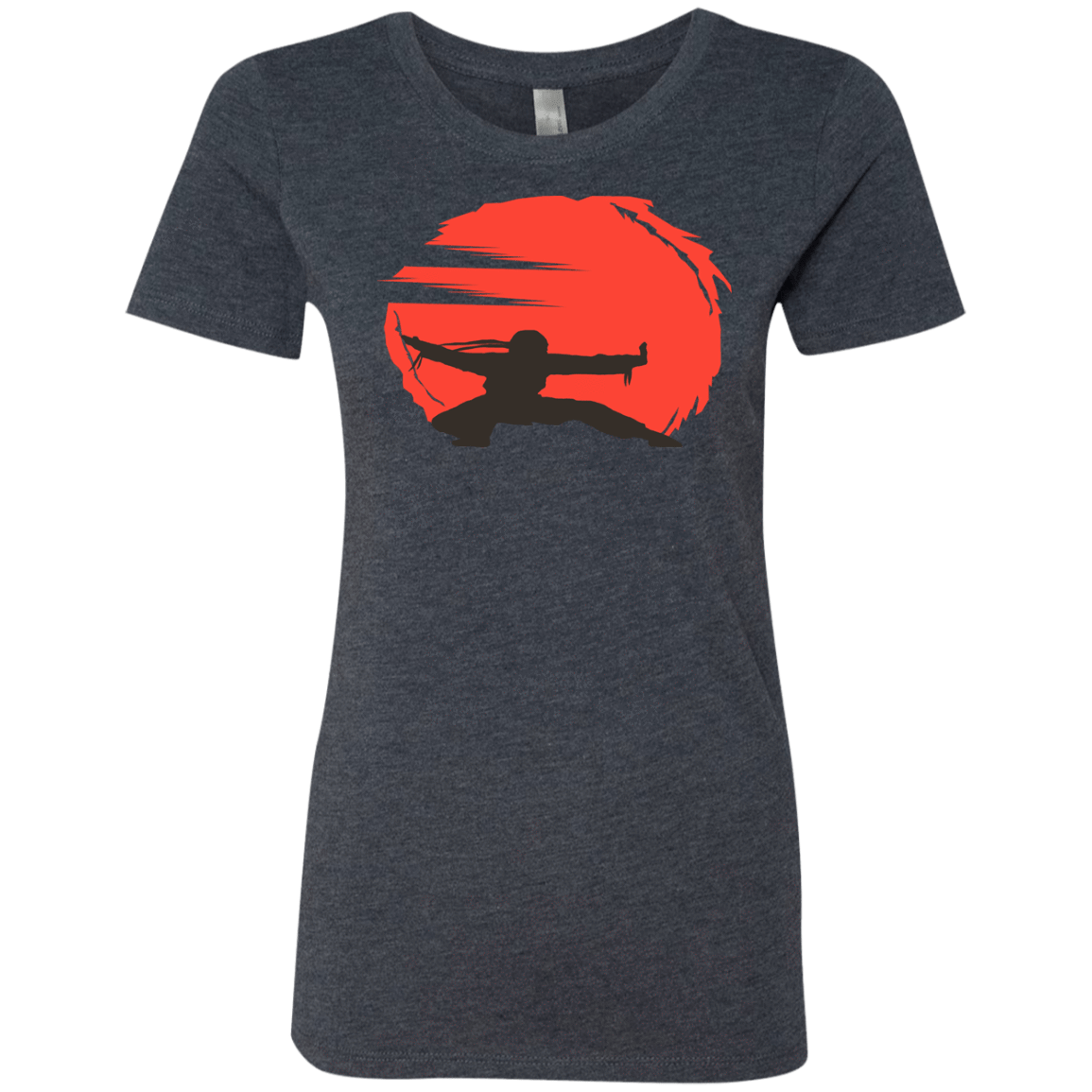 T-Shirts Vintage Navy / S Karate Women's Triblend T-Shirt
