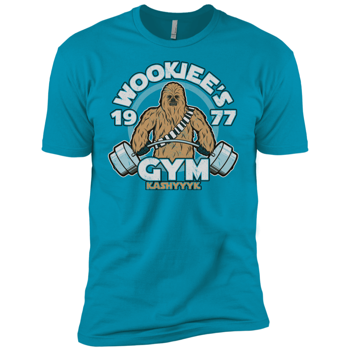 T-Shirts Turquoise / YXS Kashyyyk Gym Boys Premium T-Shirt