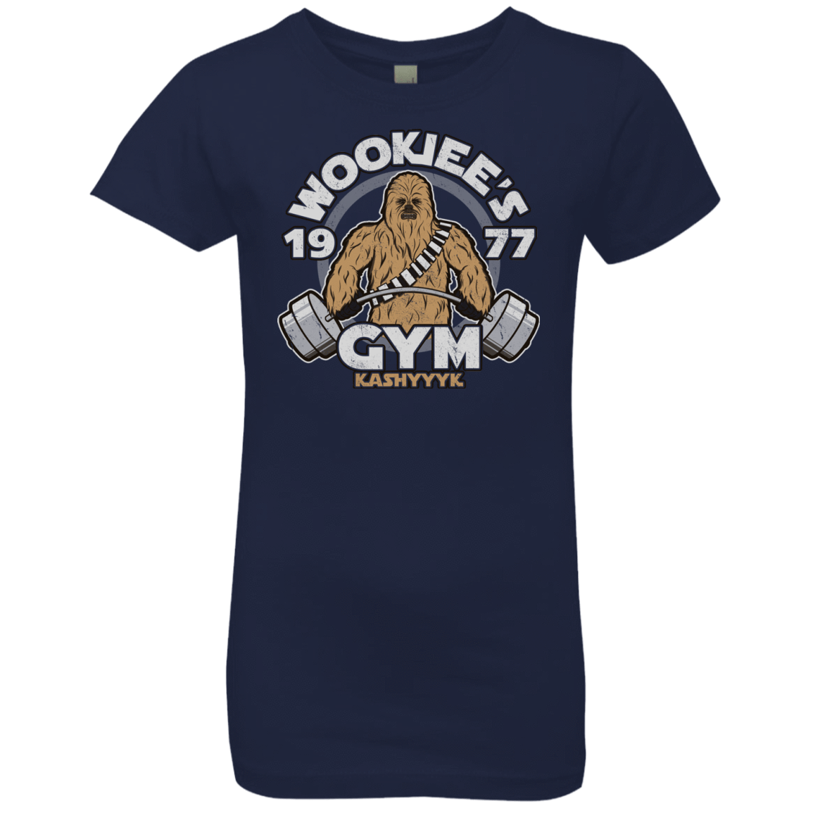 T-Shirts Midnight Navy / YXS Kashyyyk Gym Girls Premium T-Shirt