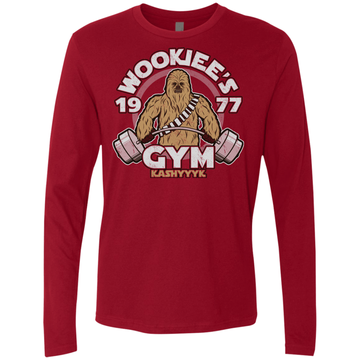 T-Shirts Cardinal / Small Kashyyyk Gym Men's Premium Long Sleeve