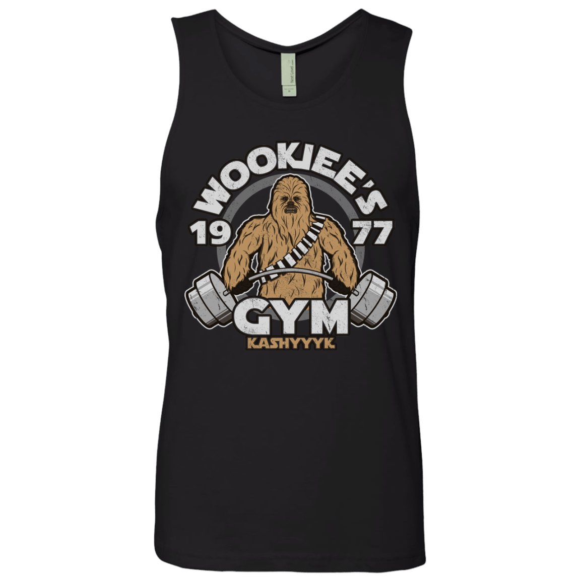 T-Shirts Black / Small Kashyyyk Gym Men's Premium Tank Top