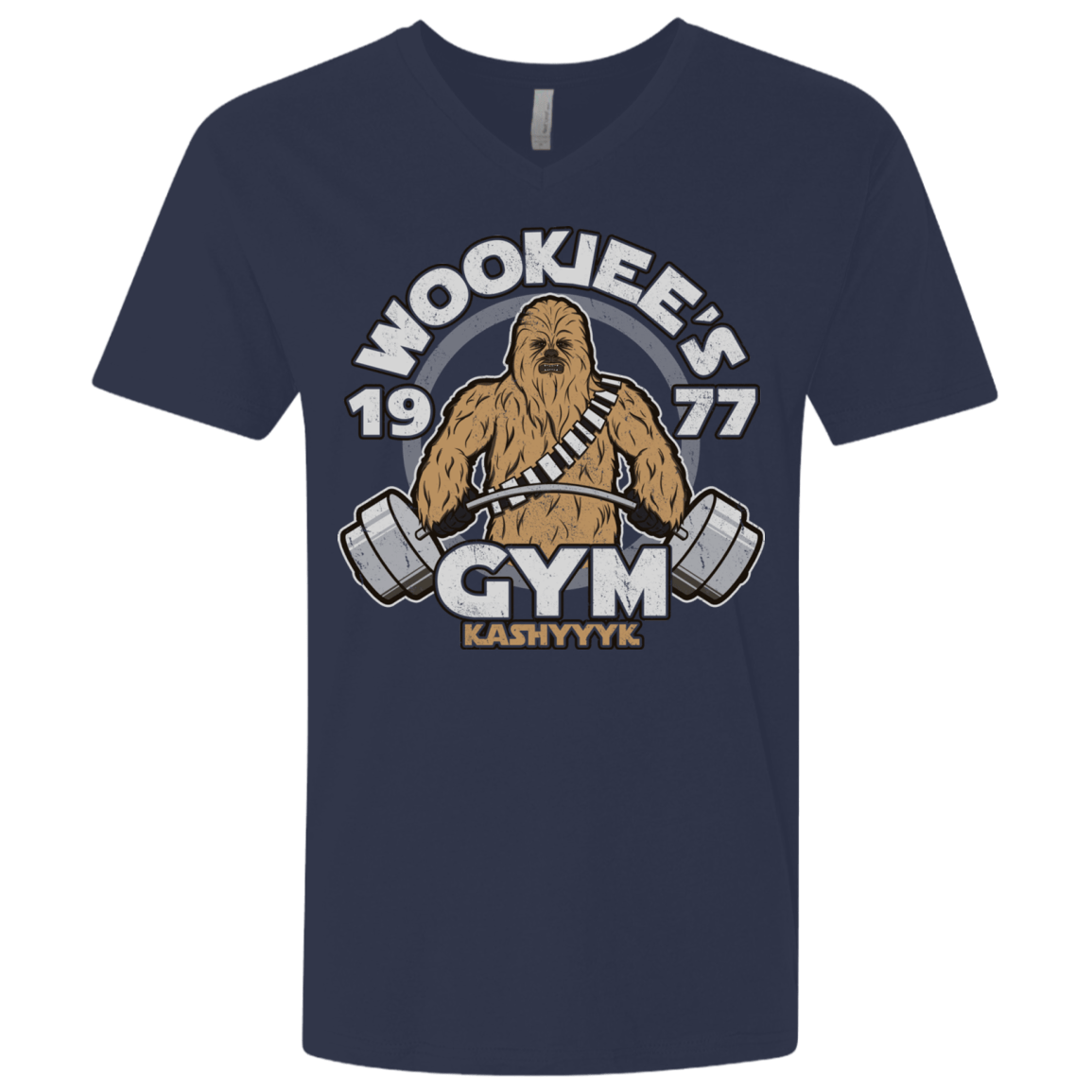 T-Shirts Midnight Navy / X-Small Kashyyyk Gym Men's Premium V-Neck