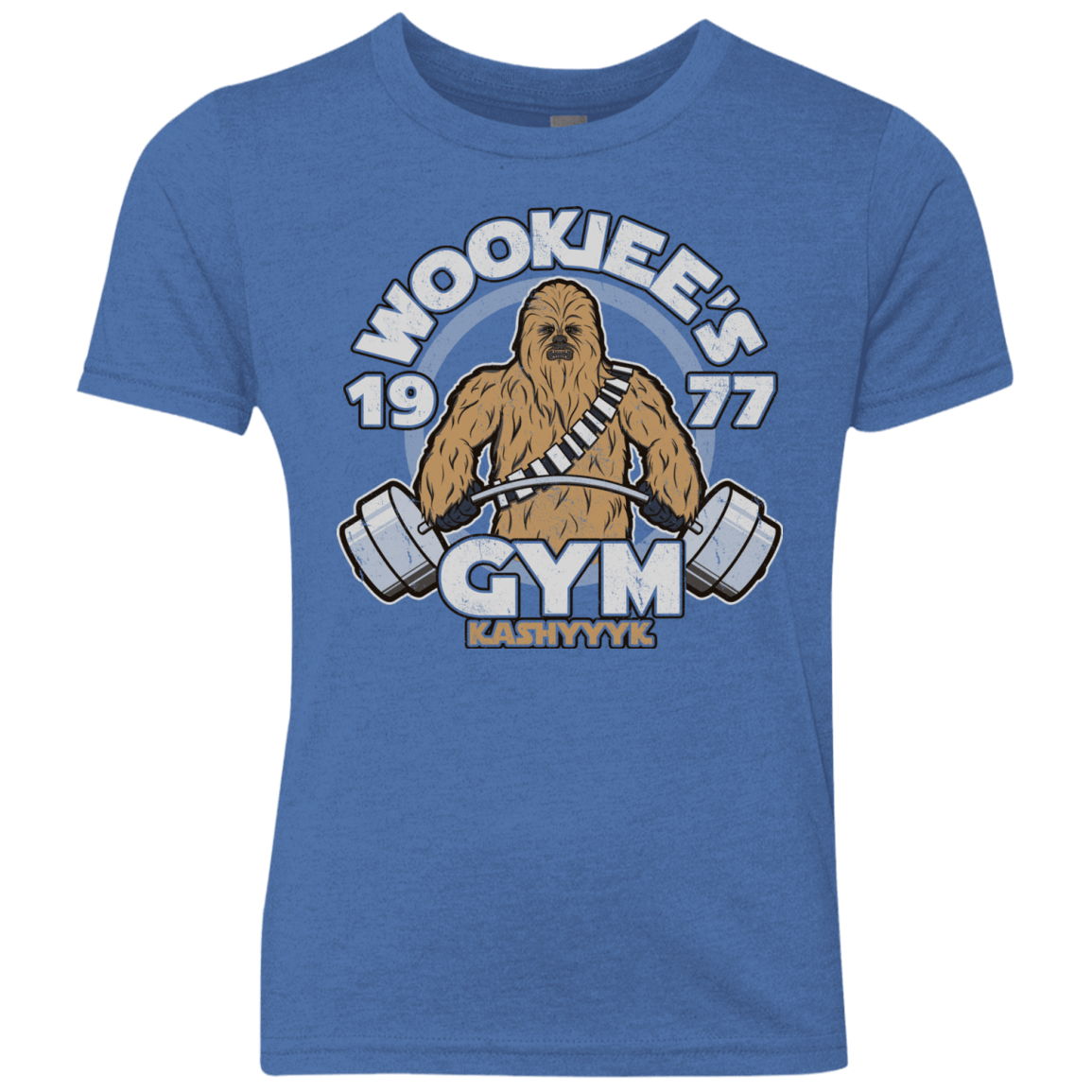 T-Shirts Vintage Royal / YXS Kashyyyk Gym Youth Triblend T-Shirt