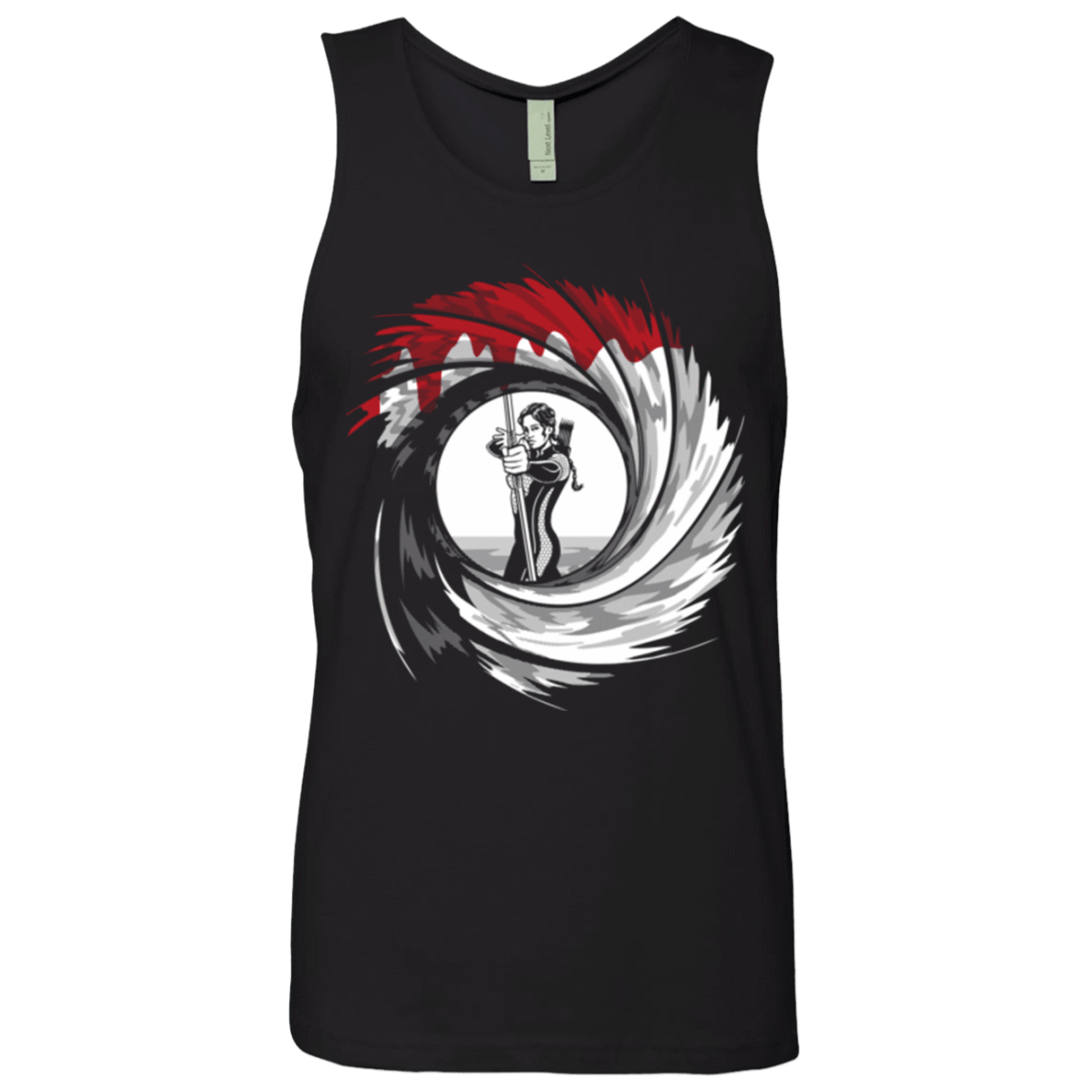 T-Shirts Black / Small Kat Shot Men's Premium Tank Top