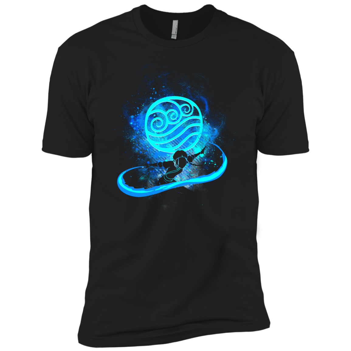 T-Shirts Black / YXS Katara Art Boys Premium T-Shirt