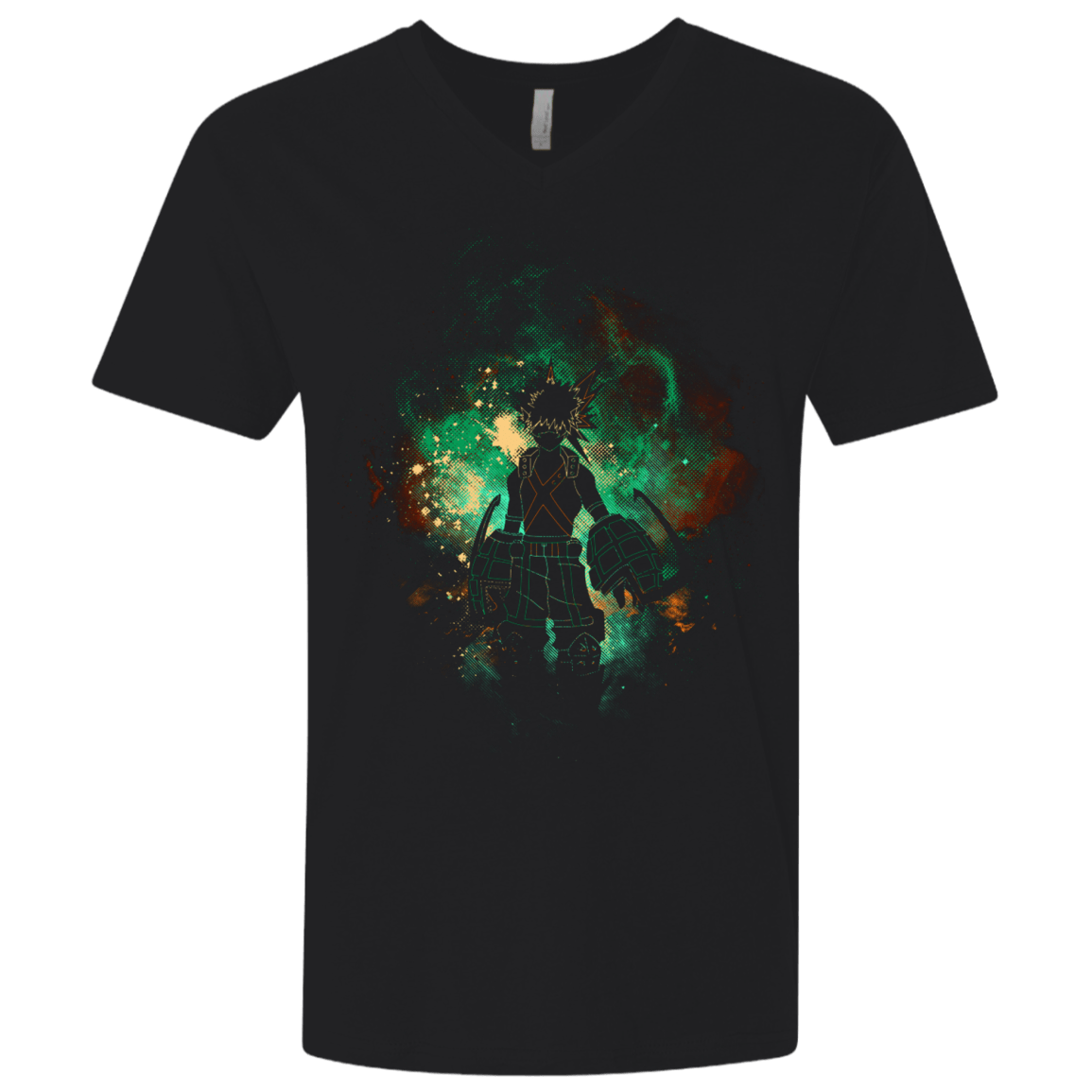 T-Shirts Black / X-Small KATSUKI ART Men's Premium V-Neck