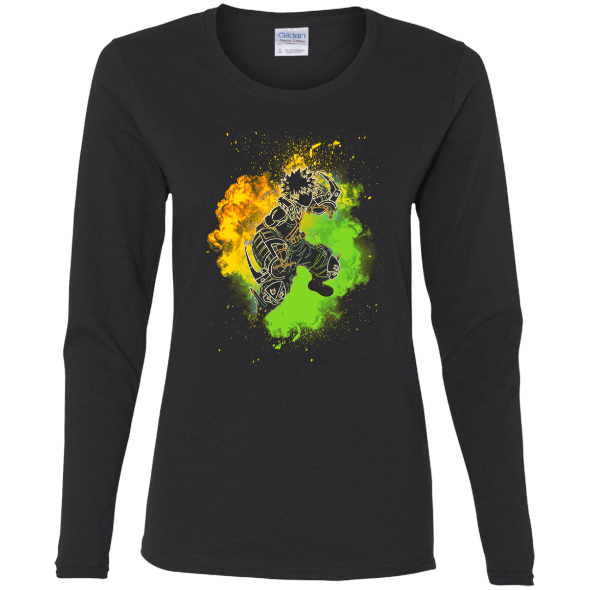 T-Shirts Black / S Katsuki Soul Women's Long Sleeve T-Shirt