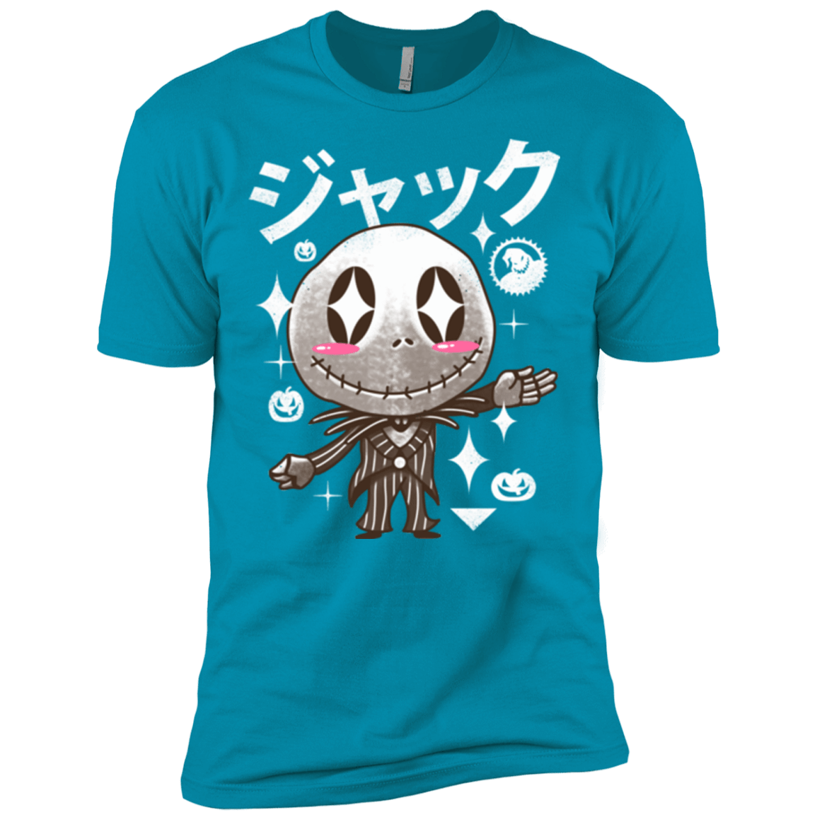 T-Shirts Turquoise / X-Small Kawaii Before Christmas Men's Premium T-Shirt