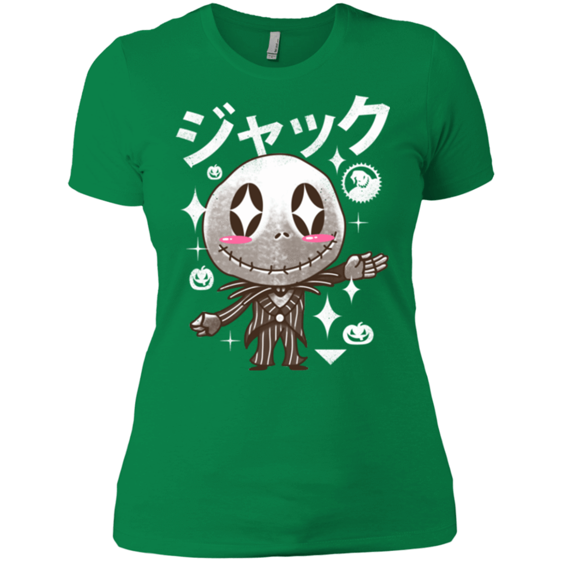 T-Shirts Kelly Green / X-Small Kawaii Before Christmas Women's Premium T-Shirt