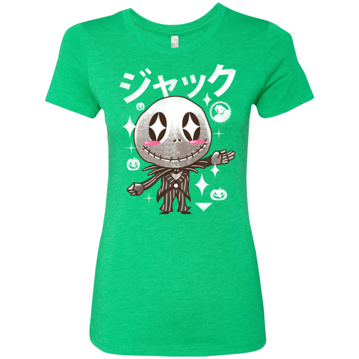 T-Shirts Envy / Small Kawaii Before Christmas Women's Triblend T-Shirt
