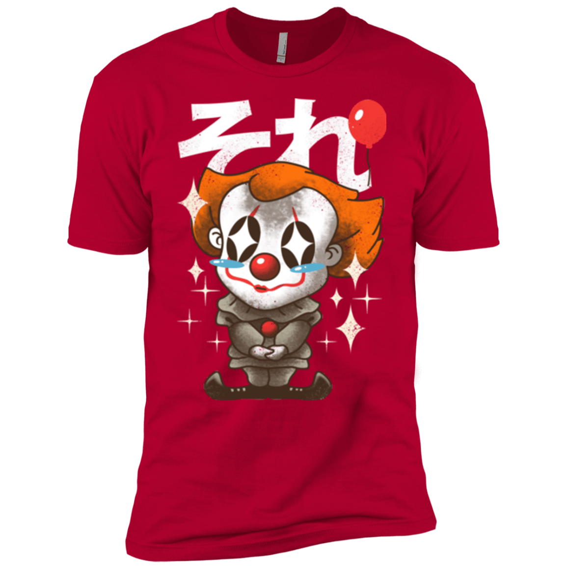 T-Shirts Red / YXS Kawaii Clown Boys Premium T-Shirt