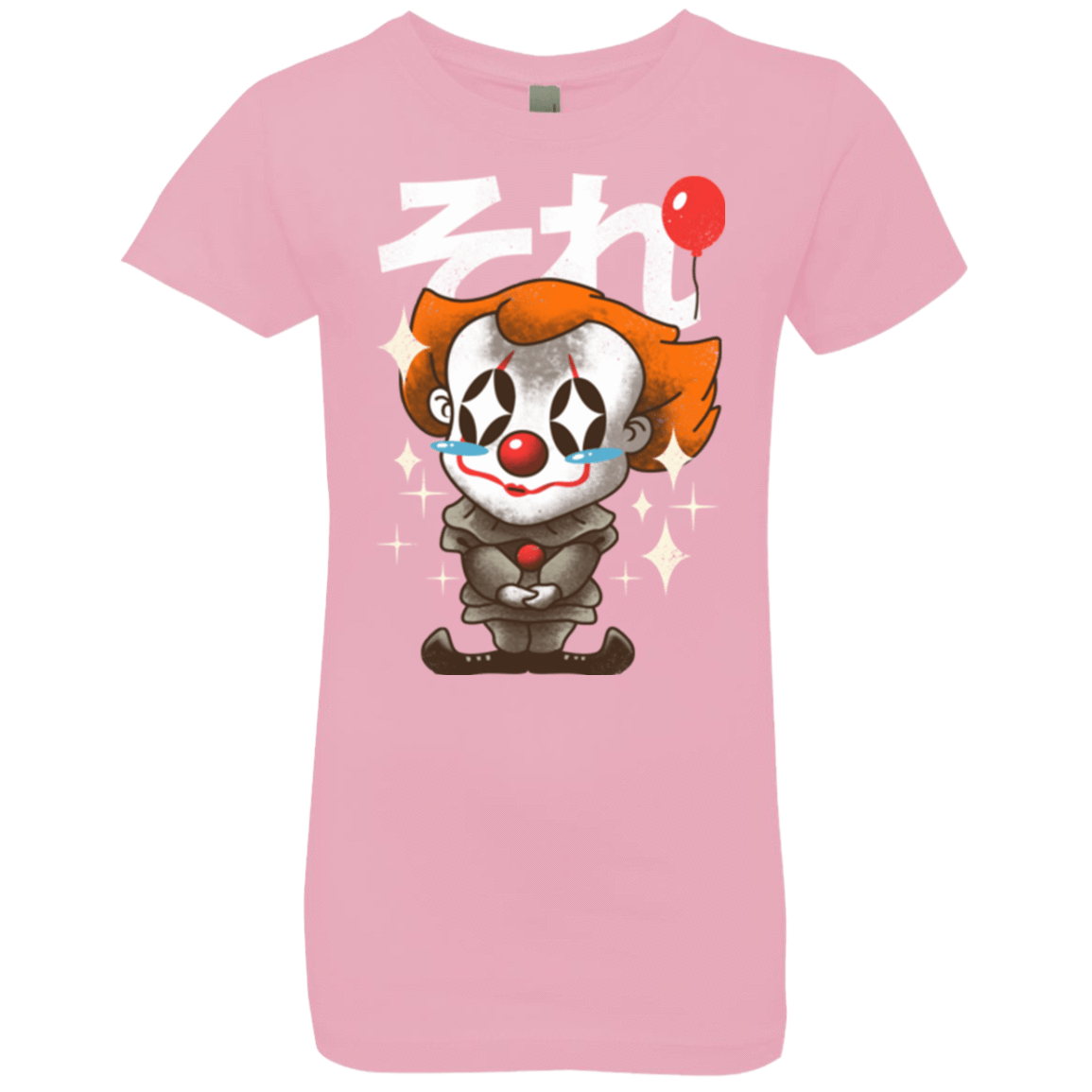 T-Shirts Light Pink / YXS Kawaii Clown Girls Premium T-Shirt