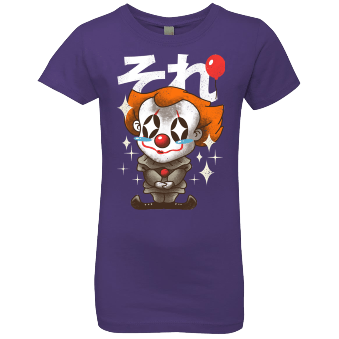 T-Shirts Purple Rush / YXS Kawaii Clown Girls Premium T-Shirt