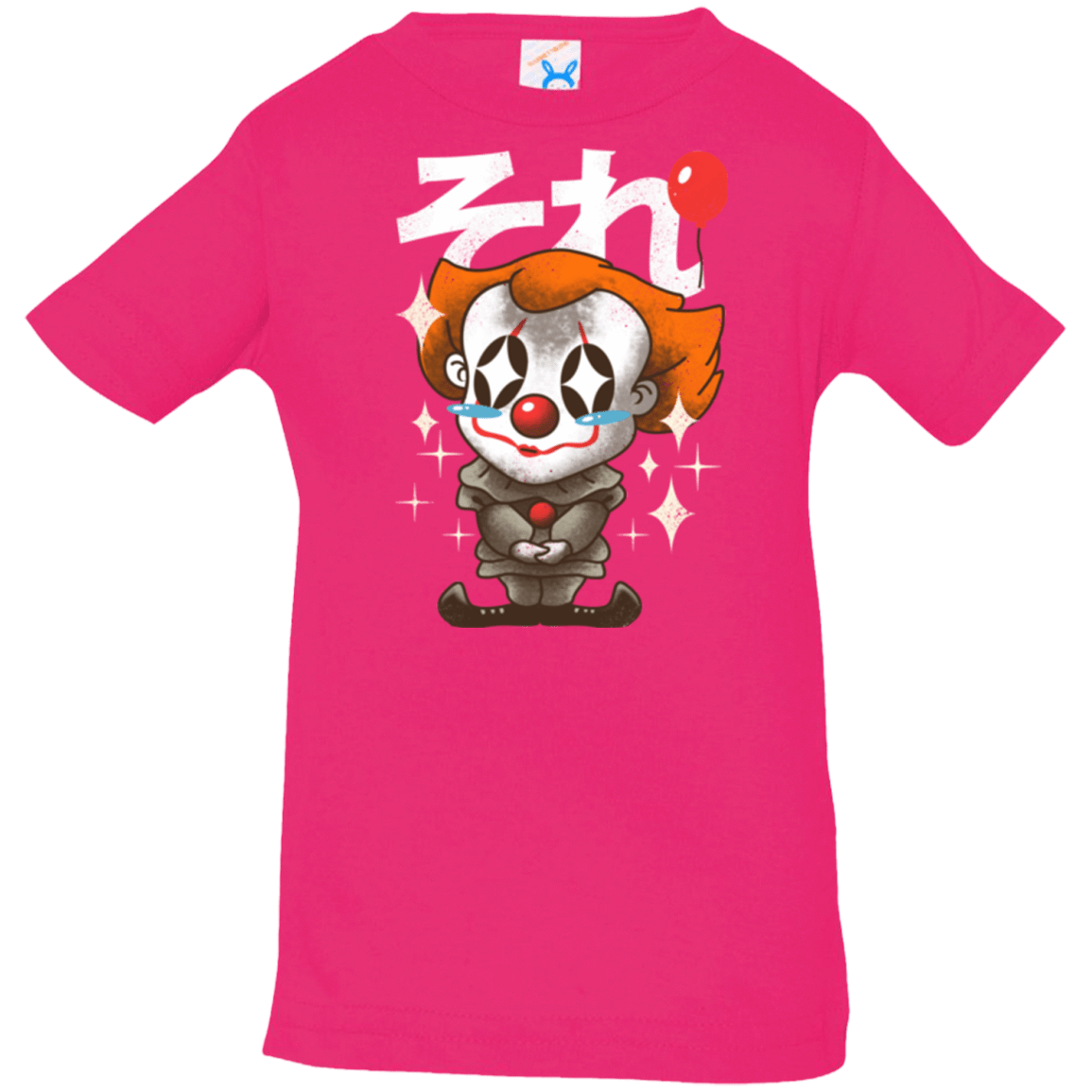 T-Shirts Hot Pink / 6 Months Kawaii Clown Infant Premium T-Shirt