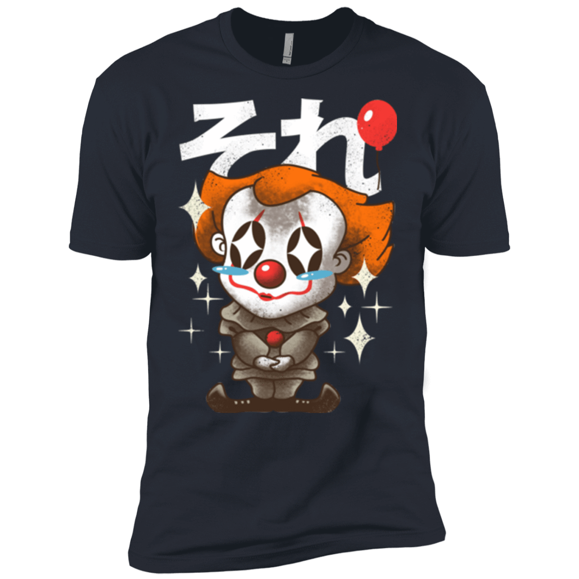 T-Shirts Indigo / X-Small Kawaii Clown Men's Premium T-Shirt