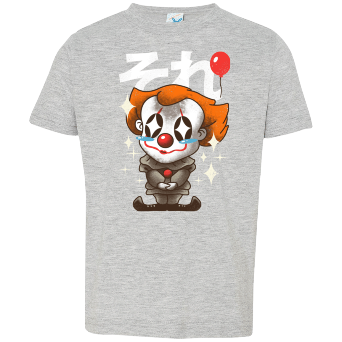 T-Shirts Heather / 2T Kawaii Clown Toddler Premium T-Shirt
