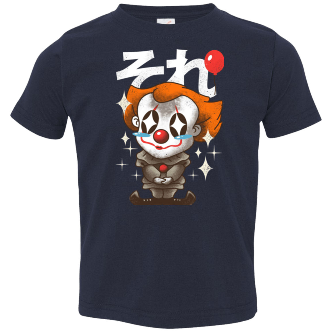 T-Shirts Navy / 2T Kawaii Clown Toddler Premium T-Shirt