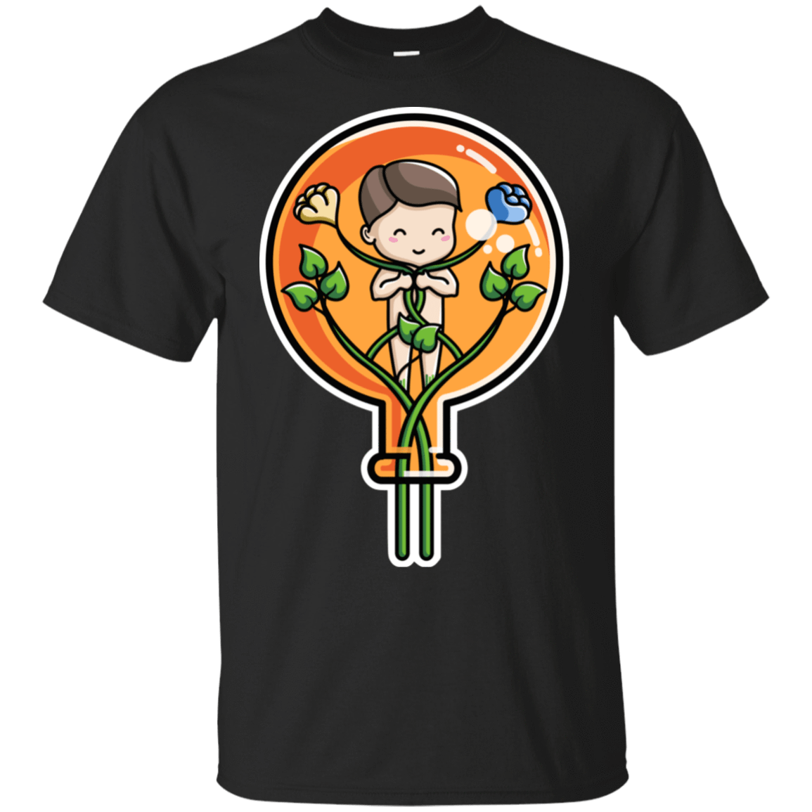 T-Shirts Black / S Kawaii Cute Alchemical Child T-Shirt