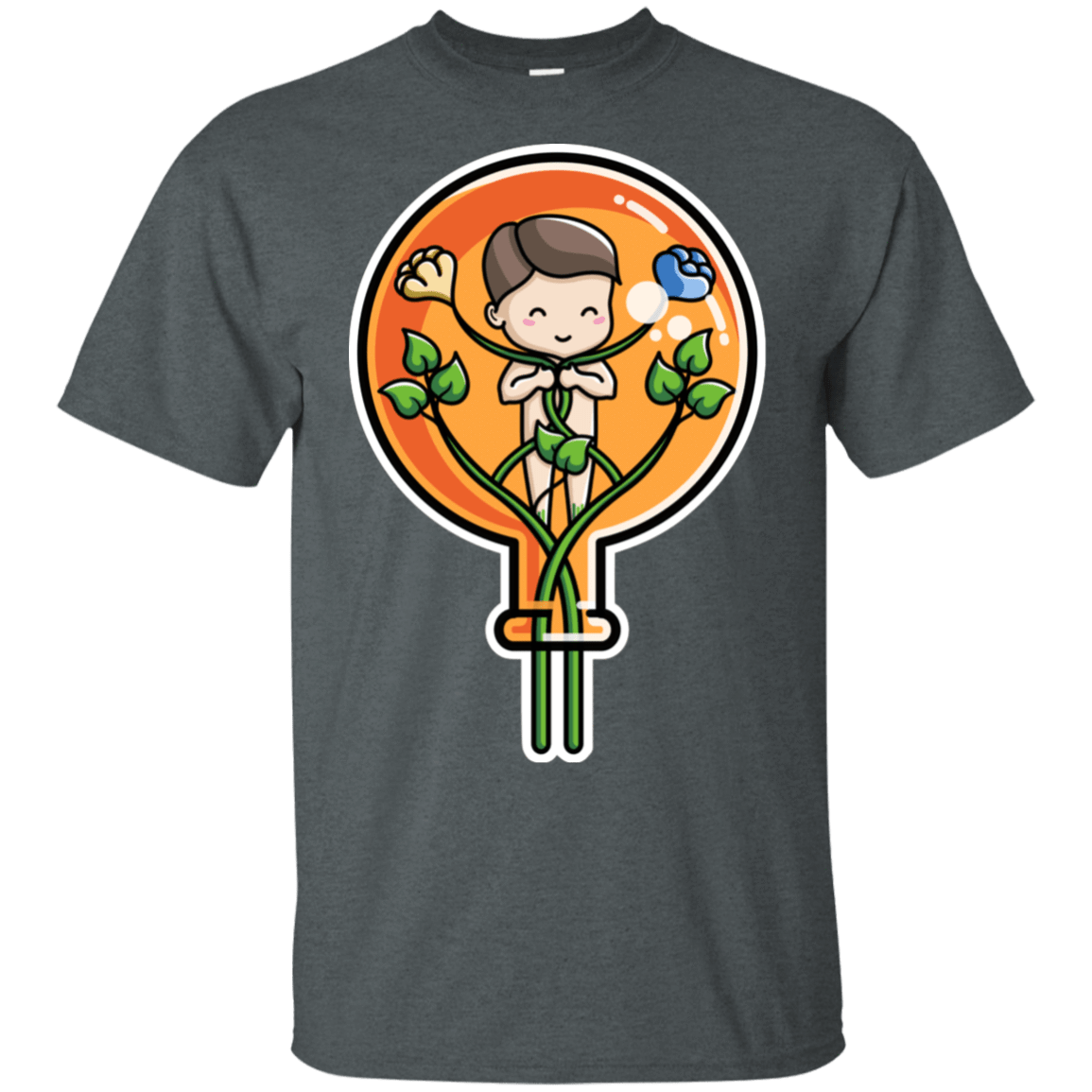 T-Shirts Dark Heather / S Kawaii Cute Alchemical Child T-Shirt