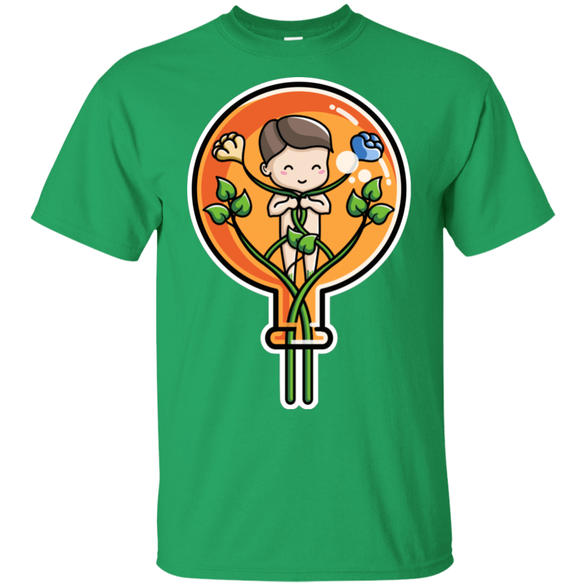T-Shirts Irish Green / S Kawaii Cute Alchemical Child T-Shirt