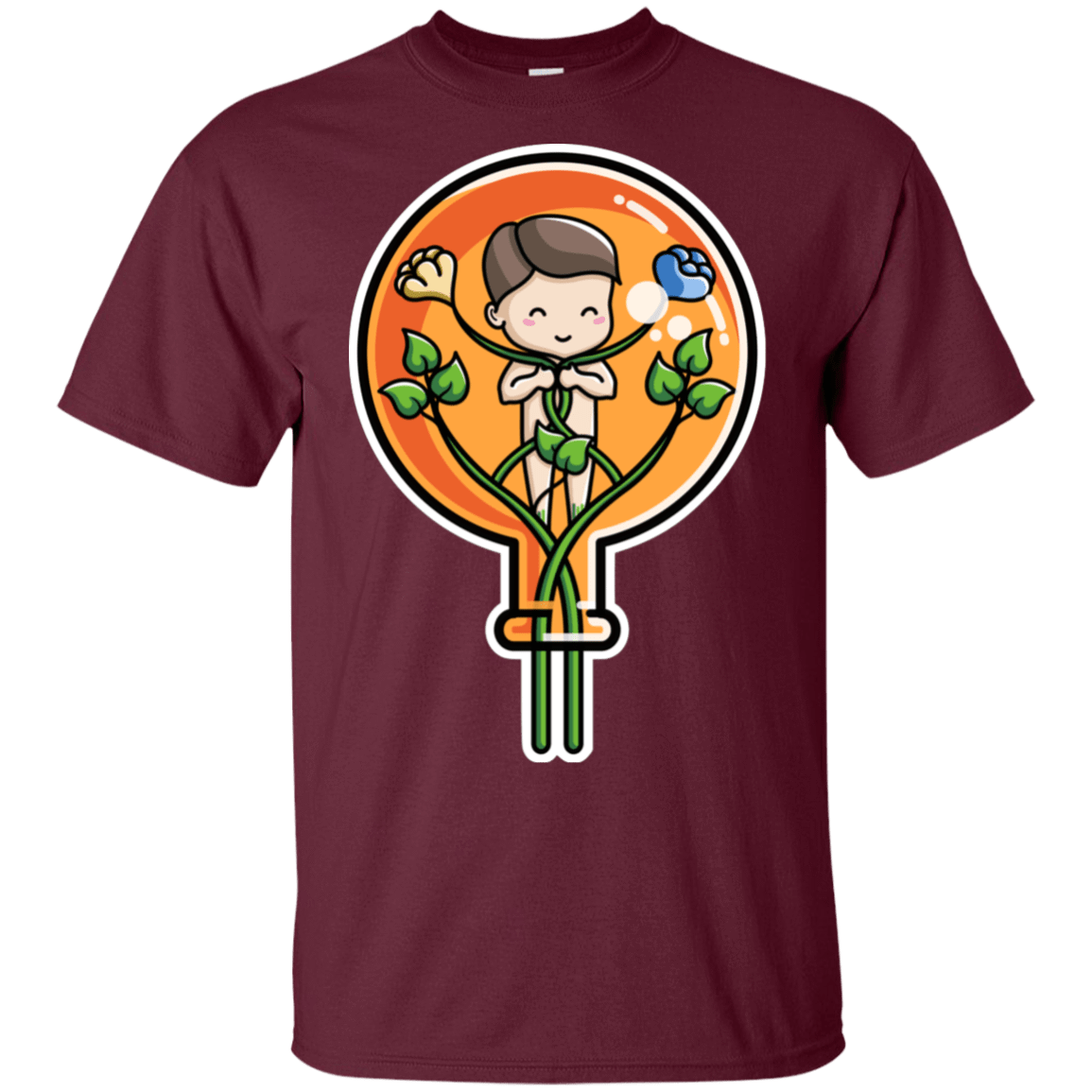 T-Shirts Maroon / S Kawaii Cute Alchemical Child T-Shirt