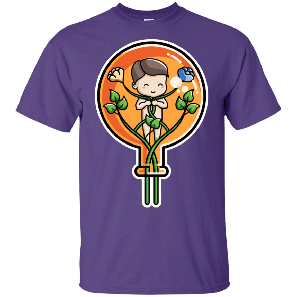 T-Shirts Purple / S Kawaii Cute Alchemical Child T-Shirt