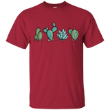 T-Shirts Cardinal / S Kawaii Cute Cactus Plants T-Shirt